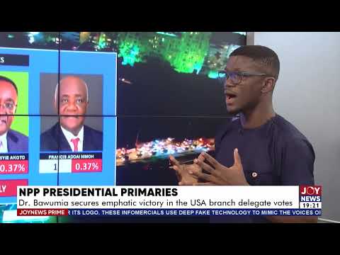 NPP Presidential Primaries: Dr. Mahamudu Bawumia takes the lead in NPP-USA branch delegate election