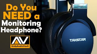 Video thumbnail for Why You NEED Monitoring Headphone? Why you WANT a TAKSTAR Pro 82? by AndyAudioVault
