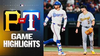 Pirates vs. Rangers Game Highlights (4/23/26) | MLB Highlights
