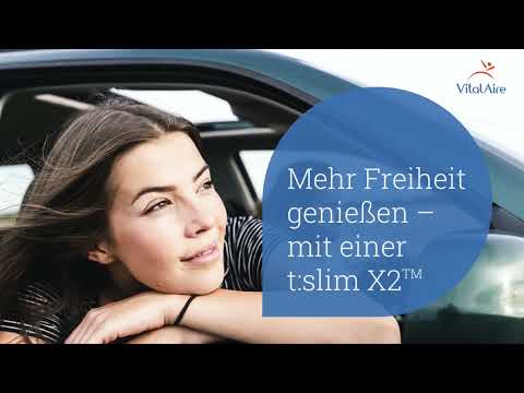 Mehr Freiheit genießen mit einer Tandem t:slim X2 Insulinpumpe // VitalAire Diabetes