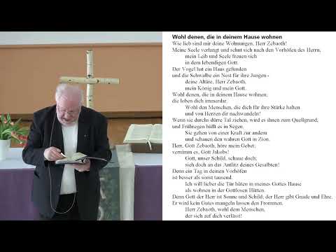 Gottesdienst vom 22.01.23 mit Pfarrer Belger und Thomas Braun