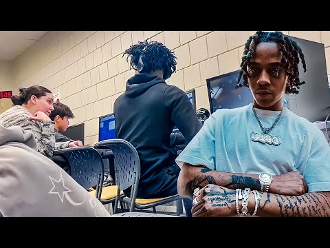 C Blu Reacts To Playing GTA Rp In The Library!