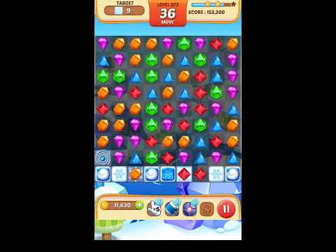 Jewel Match King Level 273 - Walkthrough ( No Booster )
