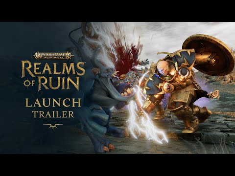 Launch Trailer | Warhammer Age of Sigmar: Realms of Ruin thumbnail