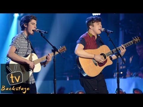 American Idol 2014 Season 13: Top 8 -- Sam Woolf And Alex Preston Amazing Duet Performance