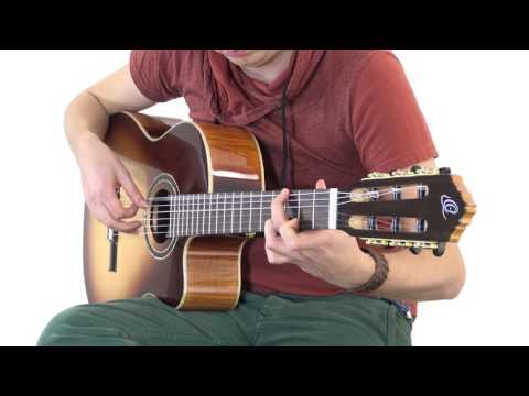 Ortega Honey Suite C/E Classical Nylon String Guitar W/ Cutaway 2017 Honey Burst image 4