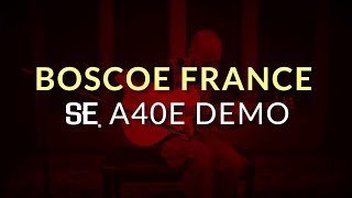 Video thumbnail for SE A40E | Demo by Boscoe France | PRS Guitars by PRS Guitars