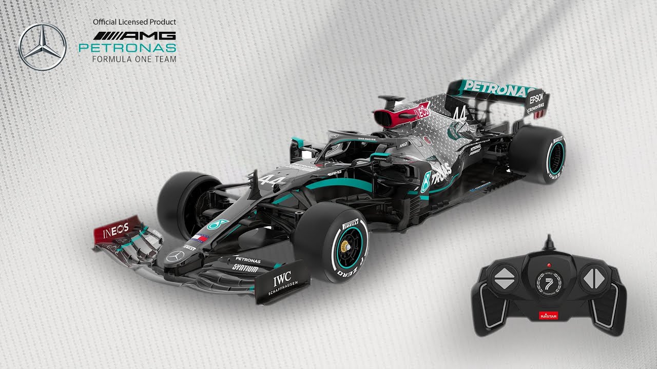 RC auto Formule 1 Mercedes AMG 1:18, černá