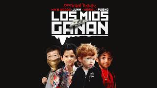 Miky Woodz Feat Juhn, Noriel &amp; Pusho -  Los Mios Ganan Official Remix
