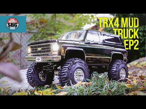 Traxxas TRX4 Blazer Mud Truck - Ep2 - Lights, Interior, Wheels & Tires!