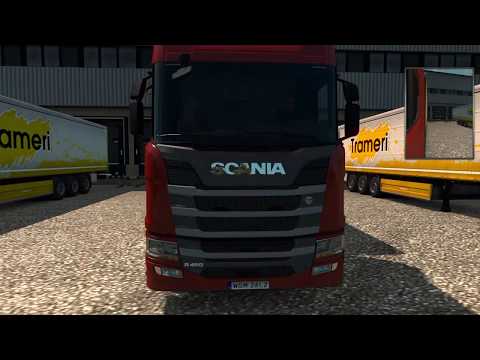 Euro Truck Simulator 2 (Warszawa Olsztyn) [Scania R450]