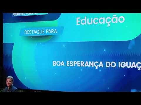Educação de Boa Esperança do Iguaçu Premiada Pelo Tribunal de Contas do Estado do Paraná - TCE-PR.