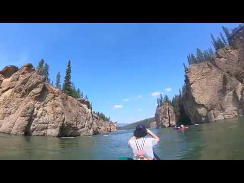 Five Finger Rapid on the Yukon River