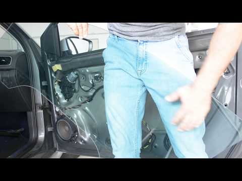How to Replace Front Side Window on a VW Polo 6r
