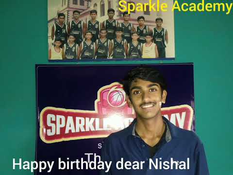 Happy birthday Nishal