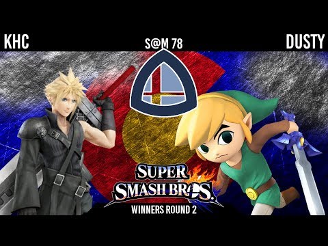 Sm4sh@Mines 78 - KHC (Cloud) Vs. Dusty (Toon Link) - Winners Round 2