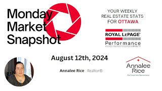 Ottawa Real Estate Update - August 12th, 2024