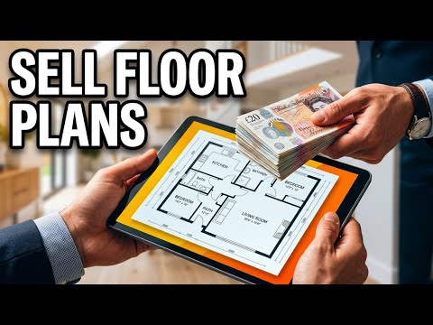 Start a Floor Plan Business: Start This for Under £300 - low-cost business idea