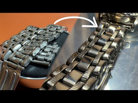 Original Orient Steel Bracelet Watch Restoration | ASMR