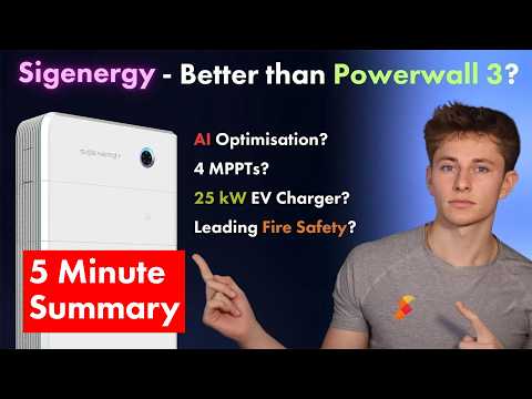 Sigenergy SigenStor - Everything You Need to Know in 5 Minutes