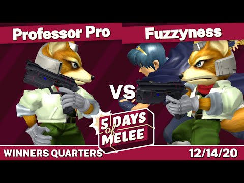 Professor Pro (Fox) VS Fuzzyness (Marth, Fox) Winners Quarters - EU Open Invitational - 5DoM Day 1