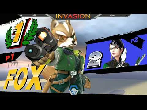 Invasion 19 - Winner's Quarters: Light (Fox) vs FP | Chavo (Bayonetta)
