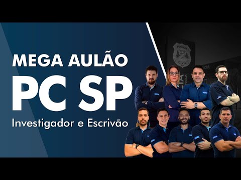 AULÃO para PC SP Investigador e Escrivão - AlfaCon