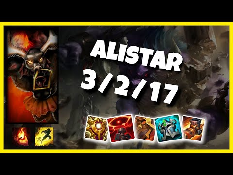 Alistar Challenger Gameplay S11 Replay 11.1 Support (3/2/17) - KOREAN