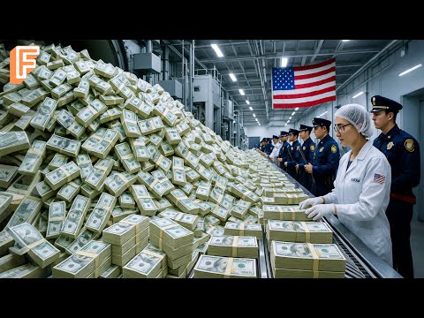 How Billions of Dollars Are Printed Inside America's Largest Money Factory