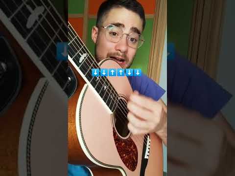 APRENDE EL RITMO MÁS FÁCIL CON LA GUITARRA 😱 (TE SALDRÁ 100%)