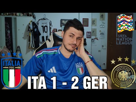 A DORTUMND ORA È DURISSIMA..🤦🏻 NON SI PUÒ BUTTARE UNA PARTITA COSÌ! 🤬😡 | Italia 1-2 Germania Nations