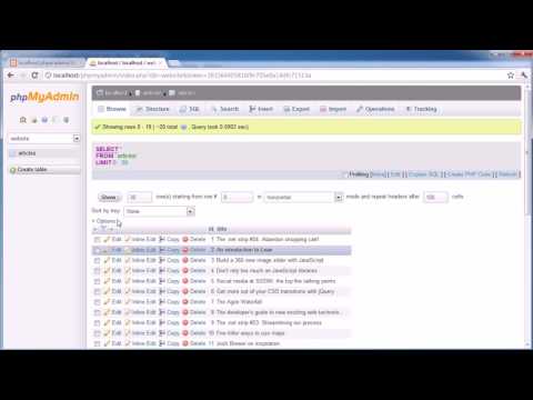 Php Oop Tutorials Mysql Database Example Part 1 3