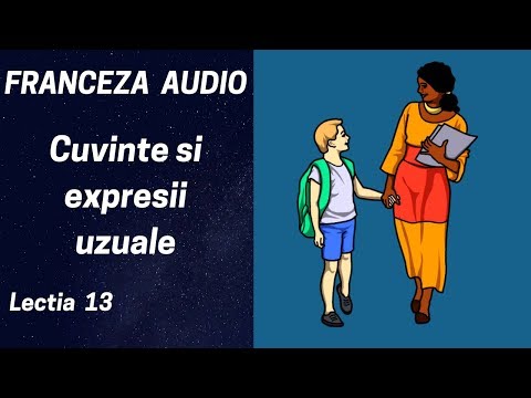 Franceza AUDIO (13) - Cuvinte si expresii uzuale in franceza (2019) -Franceza in timpul somnului