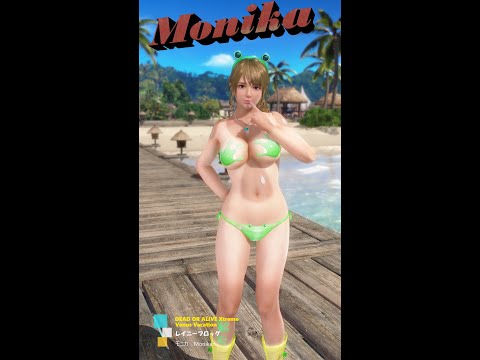【DOAXVV】 レイニフロッグ　モニカ【DEAD OR ALIVE Xtreme Venus Vacation】