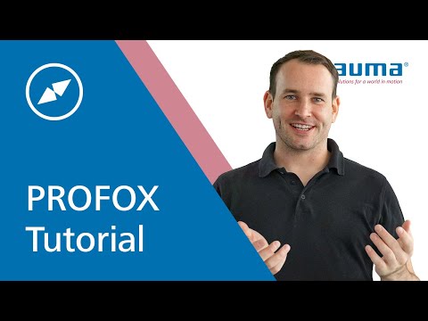 Inbetriebnahme des PROFOX Stellantriebs | AUMA Tutorial