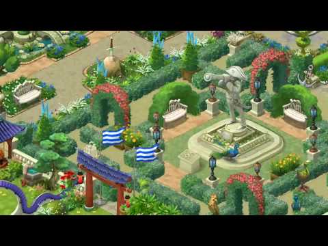 Gardenscapes gameplay level 2431