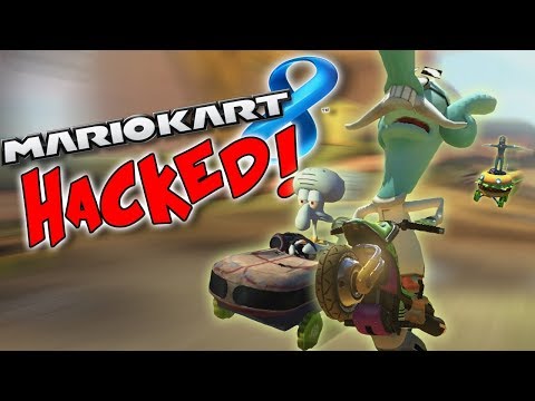 MORE HACKING Mario Kart 8! Mario Kart Funny Moments Montage 20!!