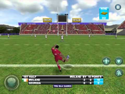Spot Kick Hero Rugby IOS