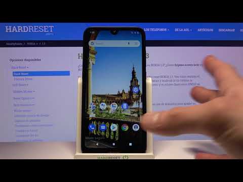 Cómo activar y quitar el modo seguro en NOKIA 1.3 - acceder y salir del modo seguro