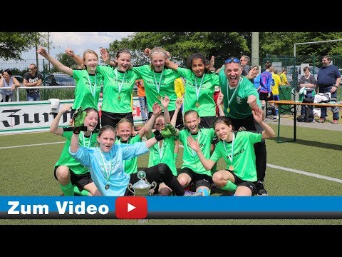 Fußballkreis Berg Kreispokal-C-Juniorinnen 2017/18 - Video: Michael Kleinjung