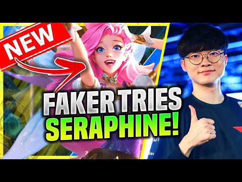 Faker Feed With Seraphine