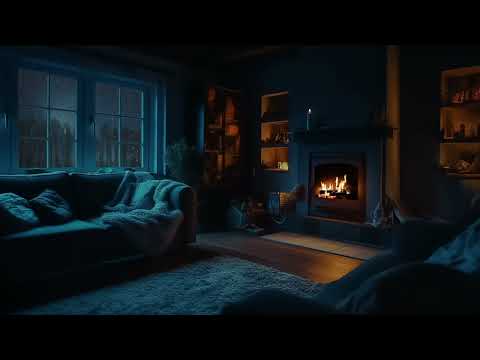 Rainy Night Cozy Secret Nook Ambience - Relaxing Gentle Rain Sounds 11 Hours