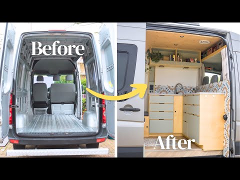 Full DIY Van Build | No Experience | No Talking