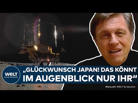 RAUMFAHRT: Japan landet unbemannte Sonde auf dem Mond – Das bedeutet dieser Erfolg laut Ex-Astronaut