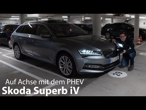 2020 Skoda Superb iV test / first drive with the new plug-in hybrid - Autophorie