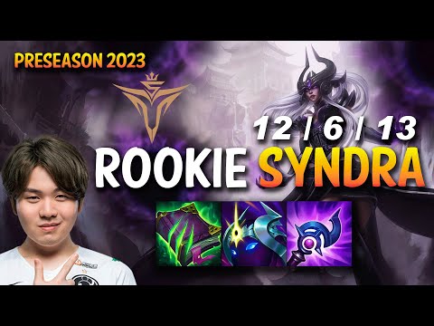 V5 Rookie SYNDRA vs SYLAS Mid - KR Ranked