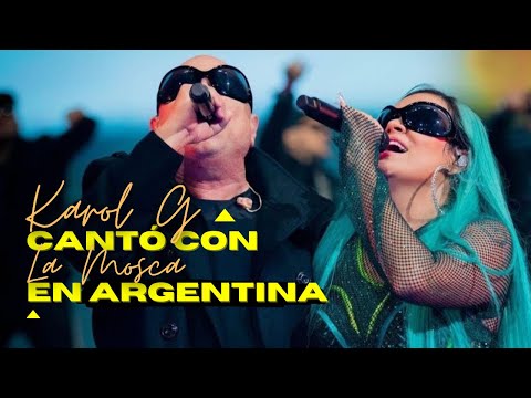 Karol G y La Mosca cantan juntos "Para no verte más" en Argentina | Bichota Tour