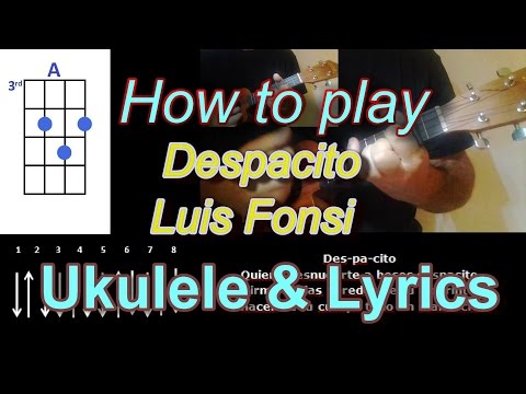 How to play Despacito by Luis Fonsi Ukulele Cover