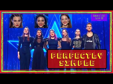Acapela! PERFECTLY SIMPLE | Emoţie pură! Ceva unic numai la Românii au Talent!