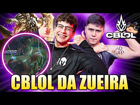 TP do GREVTHAR e POSICIONAMENTO do BRANCE - CBLOL DA ZUEIRA